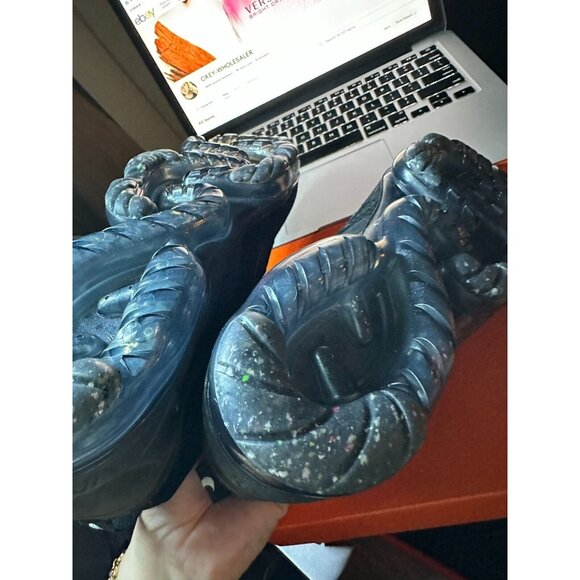 Nike Air VaporMax 2021 Flyknit Triple Black size 7.5  NWOB Authentic NIKE - Picture 6 of 7